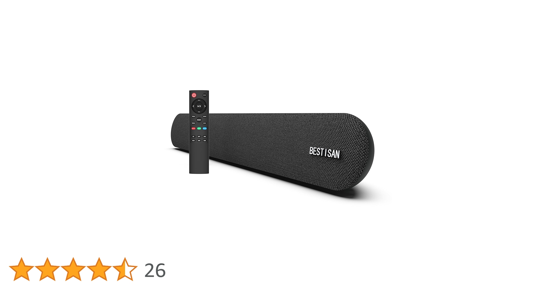 BESTISAN テレビサウンドバー Bluetoothスピーカー Amazon.co.jp: BESTISAN テレビサウンドバー Bluetoothスピーカー PC用